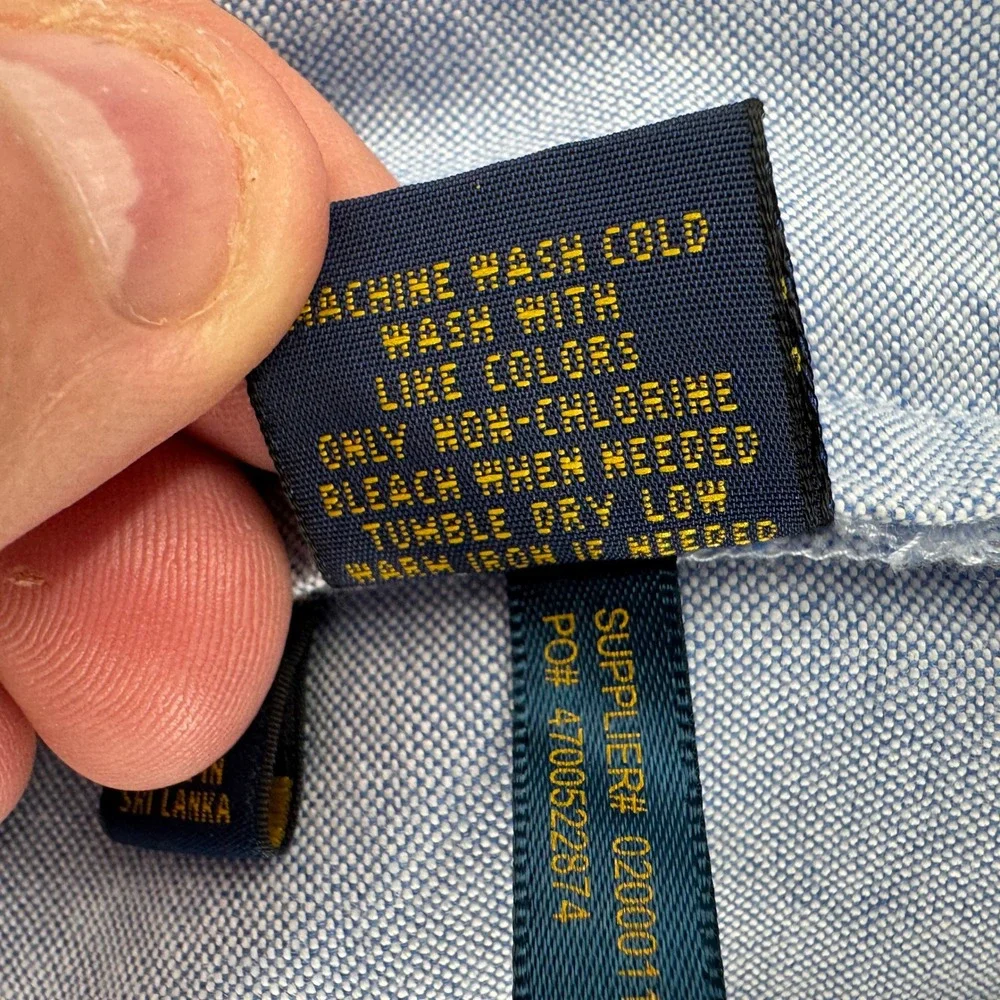 Polo Ralph Lauren Shorts Mens 50B Light Blue‎ preppy golf Chino money